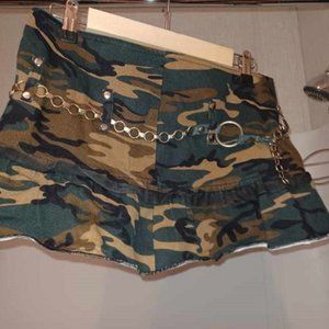 Lip Service Camouflage Bondage Mini